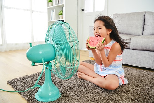 The Faster the Blades Spin, the Faster Is the Cooling