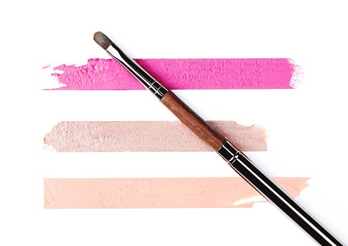 Square aka Cigarette Lipsticks Are Easy to Shape When Using a Brush