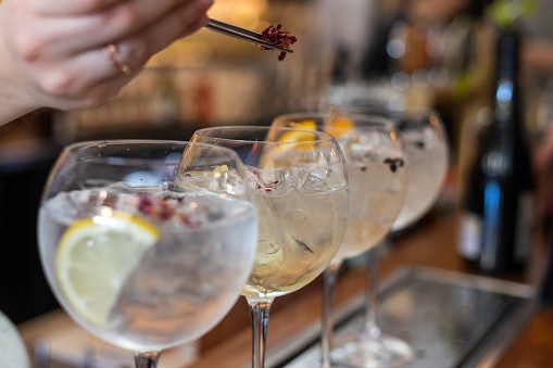 Gin Has a Dry Taste