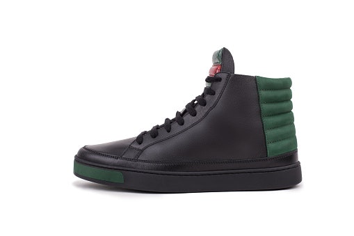 Leather and Designer Sneakers Look Trendy