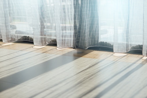 Sheer Curtains to Allow Light Into the Room