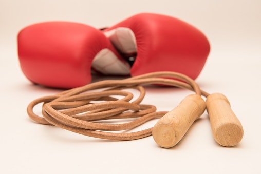 Leather Skipping Rope for a Natural Feel