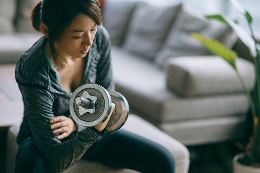 Solid Metal Dumbbells Are the Most Common