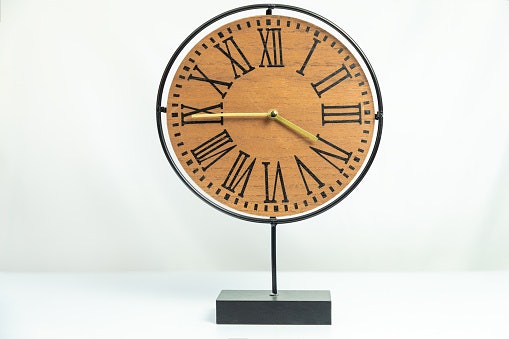 An Analog Wall Clock Is Aesthetically Pleasing