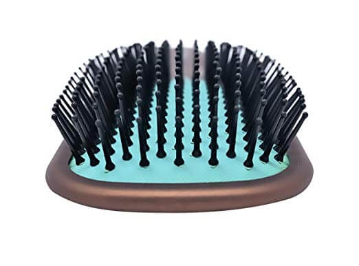 Flexible Yet Strong Synthetic Bristles for Untangling Thick Hair