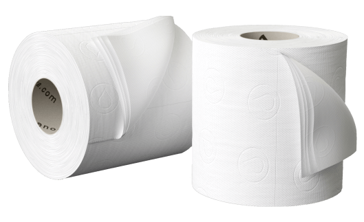 Double ‘2-Ply’ Toilet Paper for Comfort
