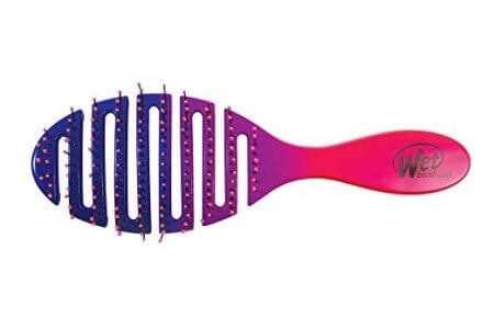 Vented Brush for Wet Hair to Reduce Drying Time
