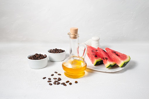Grapeseed Oil, Watermelon Seed Oil, and Tea Tree Oil Moisturizes Your Beard and Skin