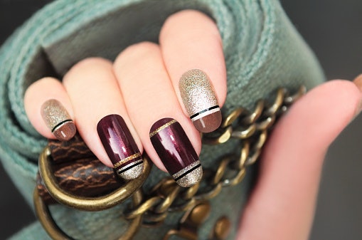 Chrome Polish as a Fun Addition to Your Party Outfit