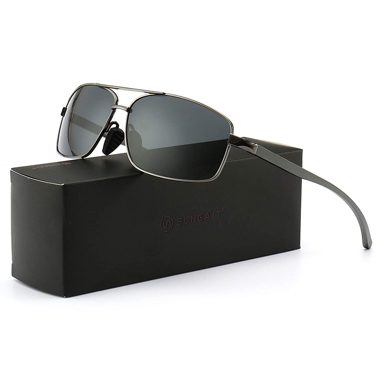 Rectangular Polarized Sunglasses 1