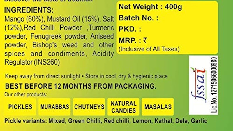 Mango Pickle 3