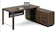 Boss's Cabin Loft Office Table With Side Cabinet 1