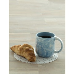 Blue Printed Ceramic Mug