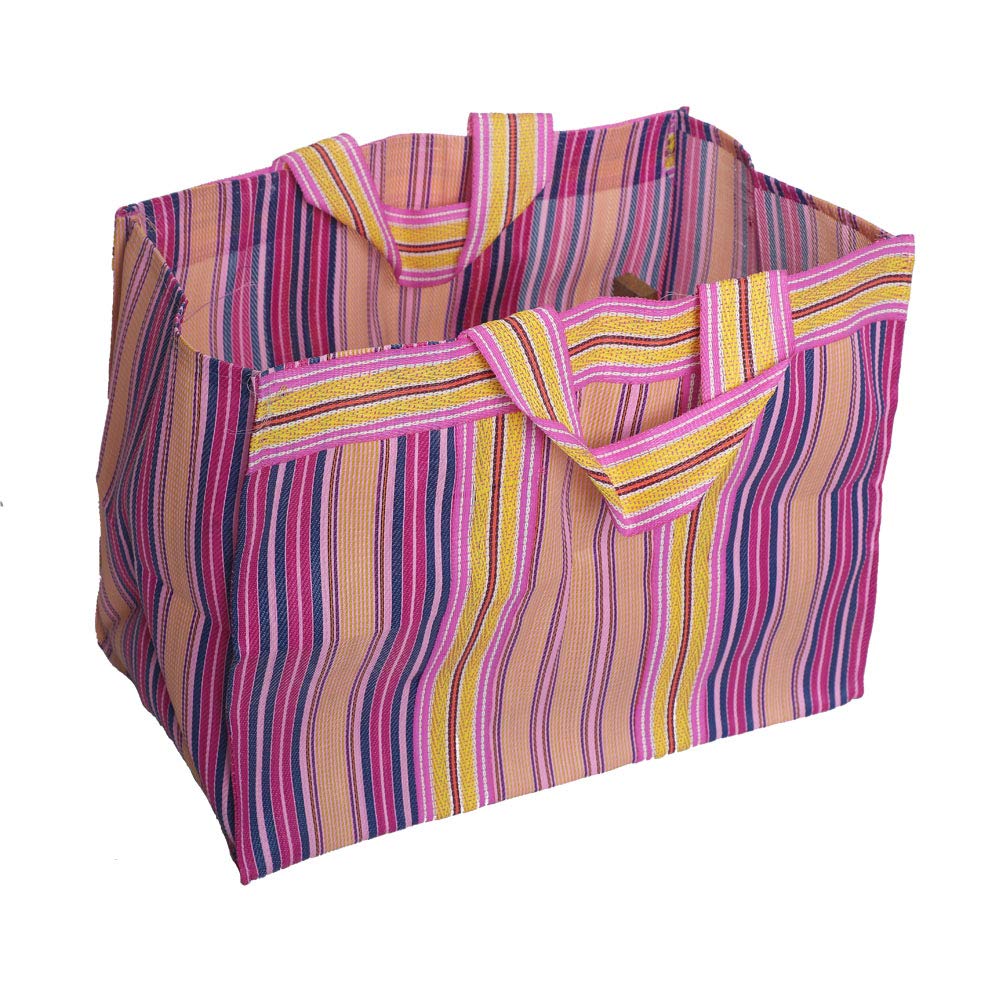 Nylon Multicolour Tote Bag 1