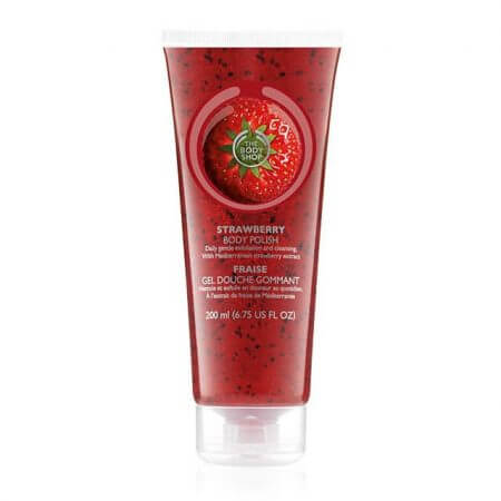 1. The Body Shop Strawberry Body Polish Scrub 1