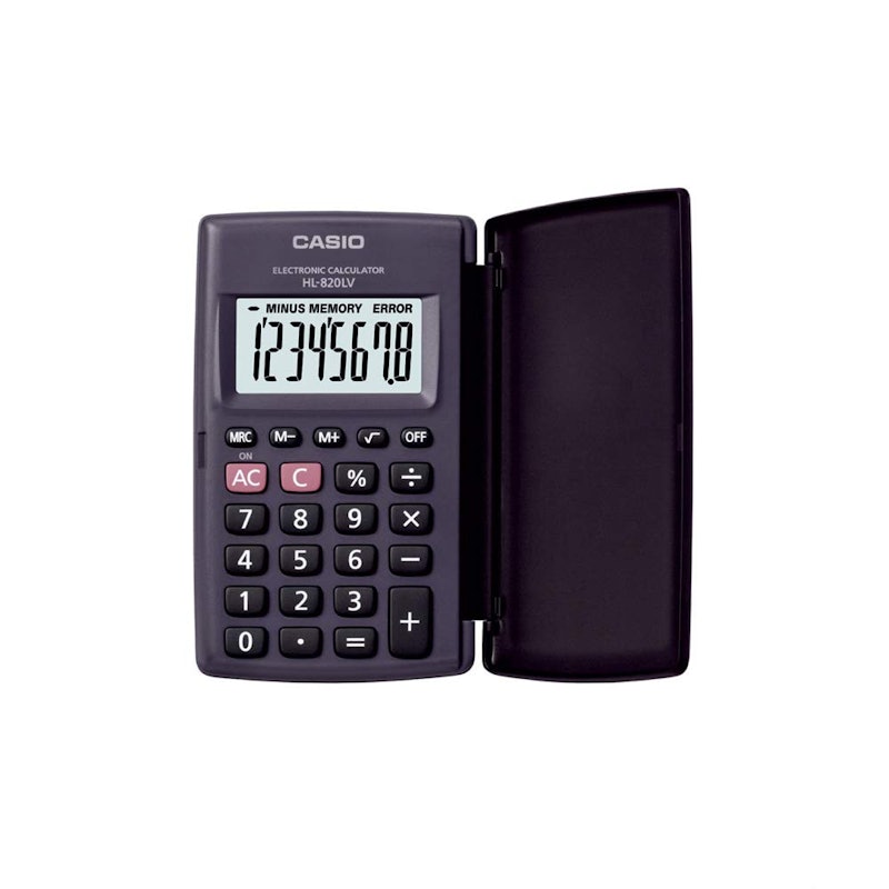 HL820LV Portable Calculator 1