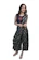 Vahson Store Indo Western Palazzo Pant Saree Set for Women - Blue 1