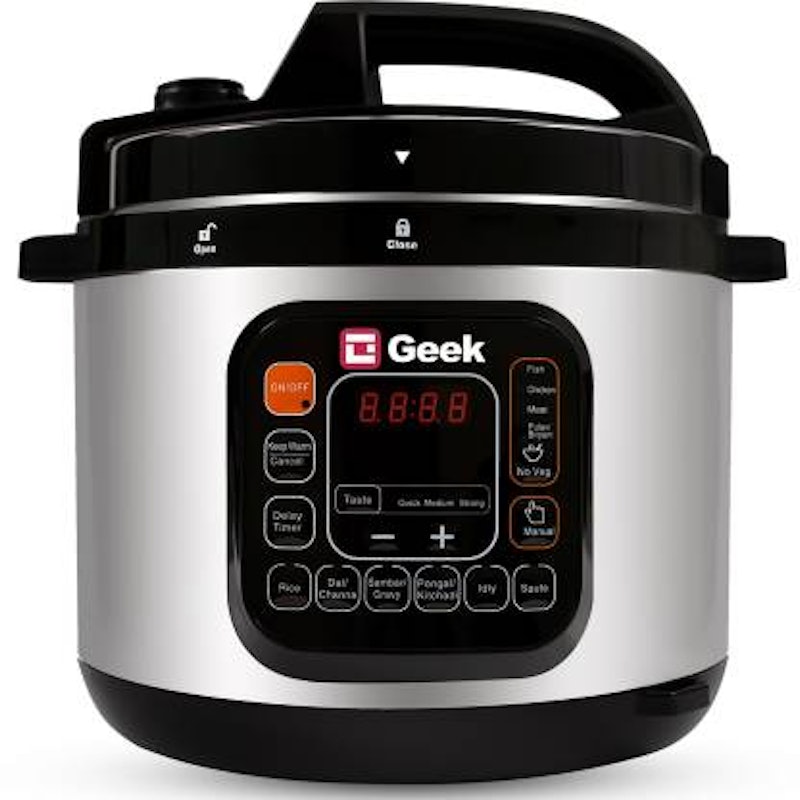 Robocook 11 in 1 Electric Pressure Cooker (5 L, Black) 1