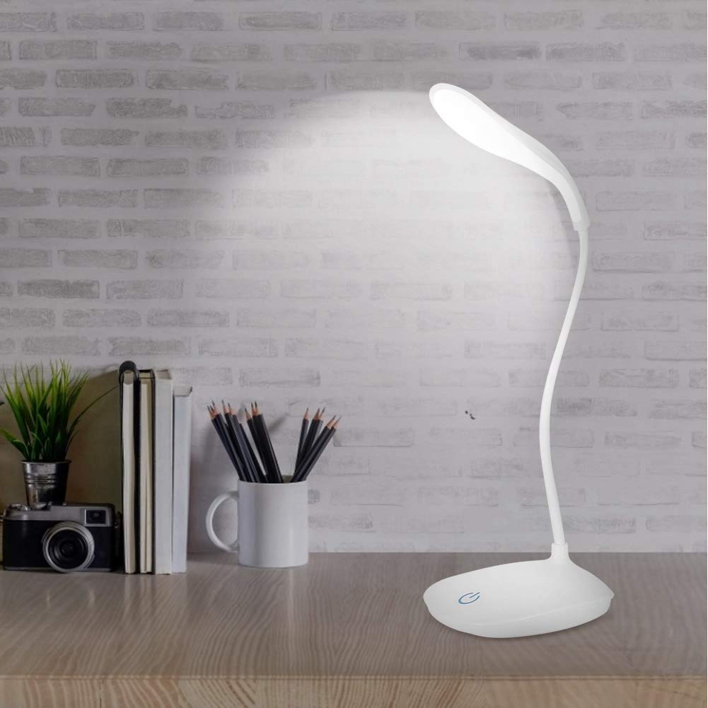 Rechargeable LED Touch On/Off Switch Desk Lamp 1
