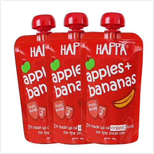 Organic Apple + Banana Puree Baby Food 1