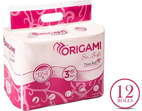 2. ORIGAMI SO…SOFT Toilet Tissue 1