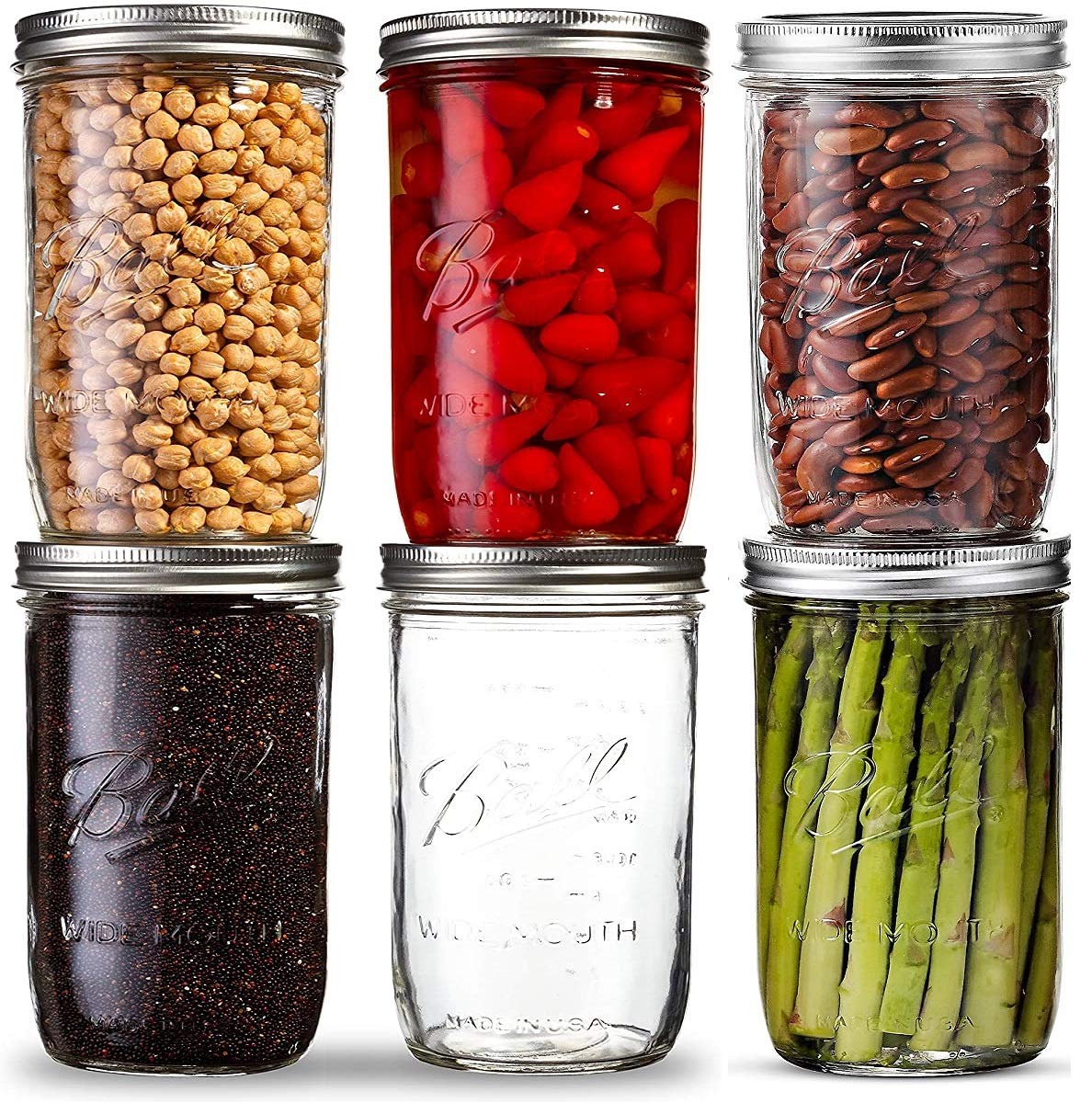 Glass Mason Jars 1