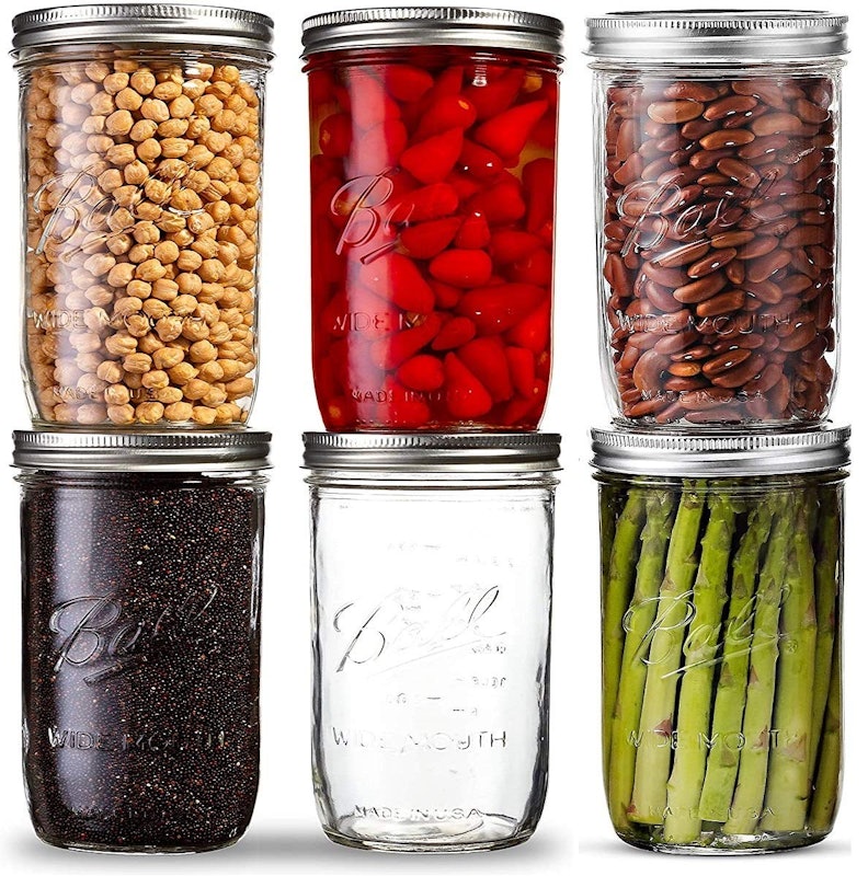 Glass Mason Jars 1