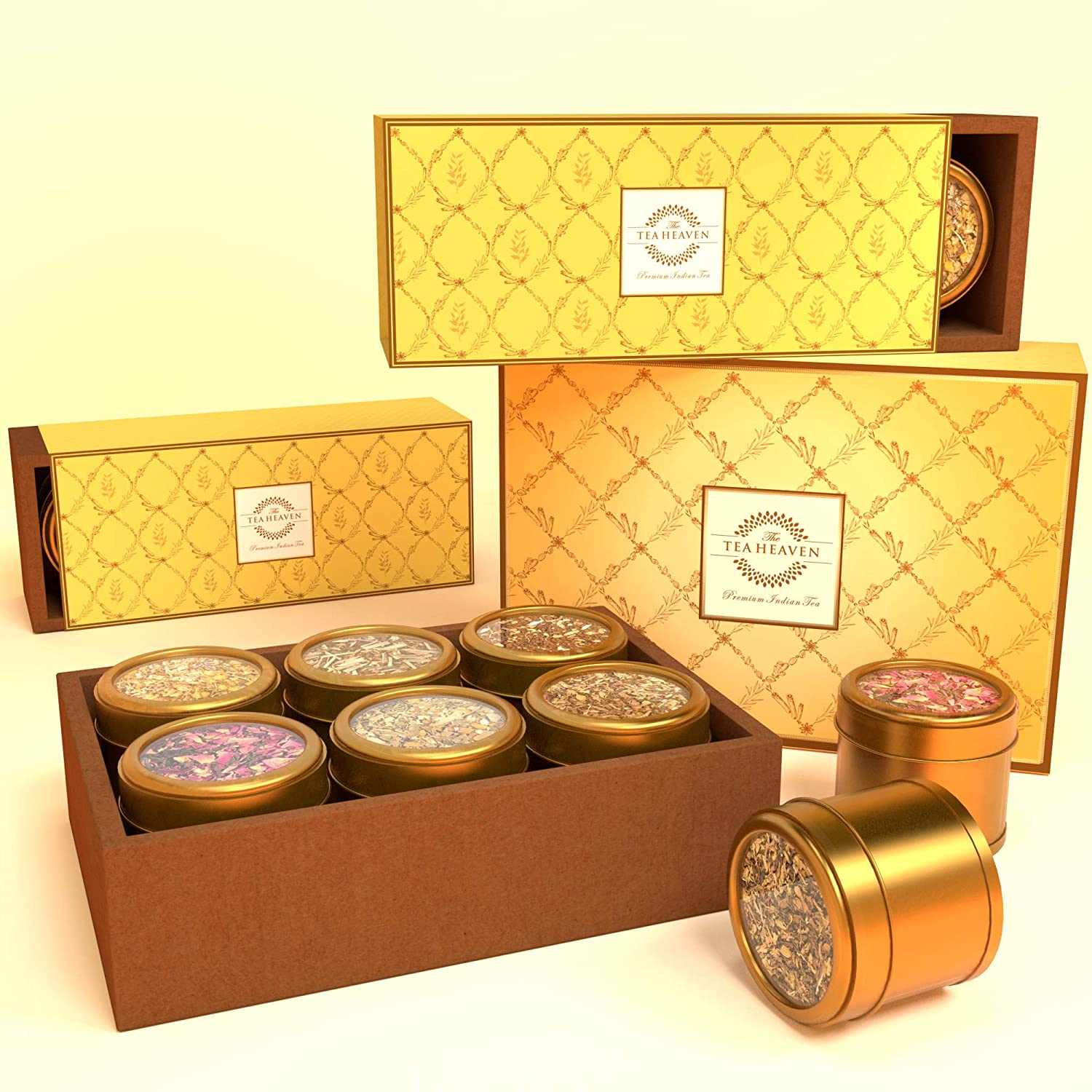 6 Assorted Teas Gift Box 1