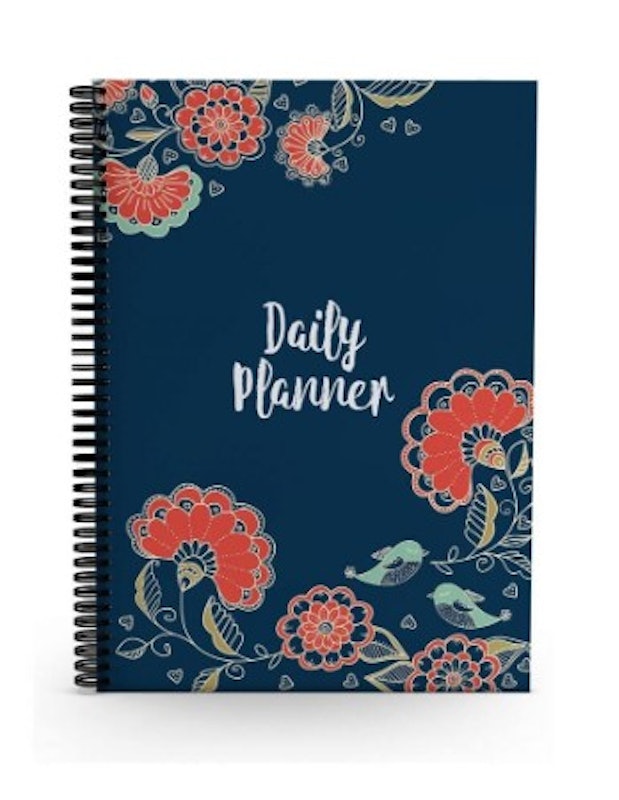 Floral Minimalist Daily Planner 1