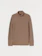 H&M Men Brown Rib-Knit Polo-Neck Jumper 1