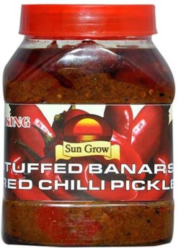 Stuffed Banarasi Red Chilli Pickle 2