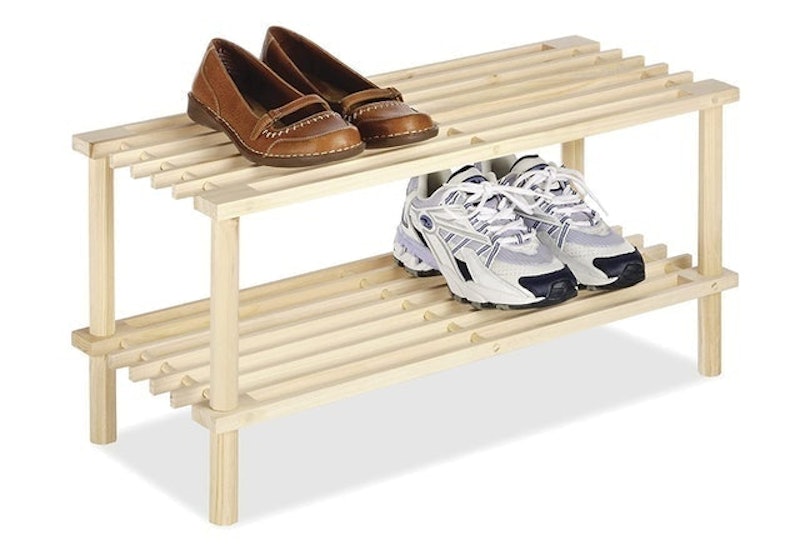Natural Wood Household Shelves 1