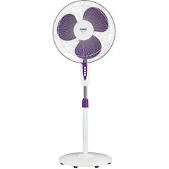 Misty Air Icy 400 mm 3 Blade Pedestal Fan (Purple, Pack of 1)