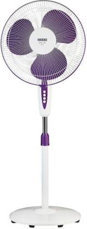 Misty Air Icy 400 mm 3 Blade Pedestal Fan (Purple, Pack of 1) 1