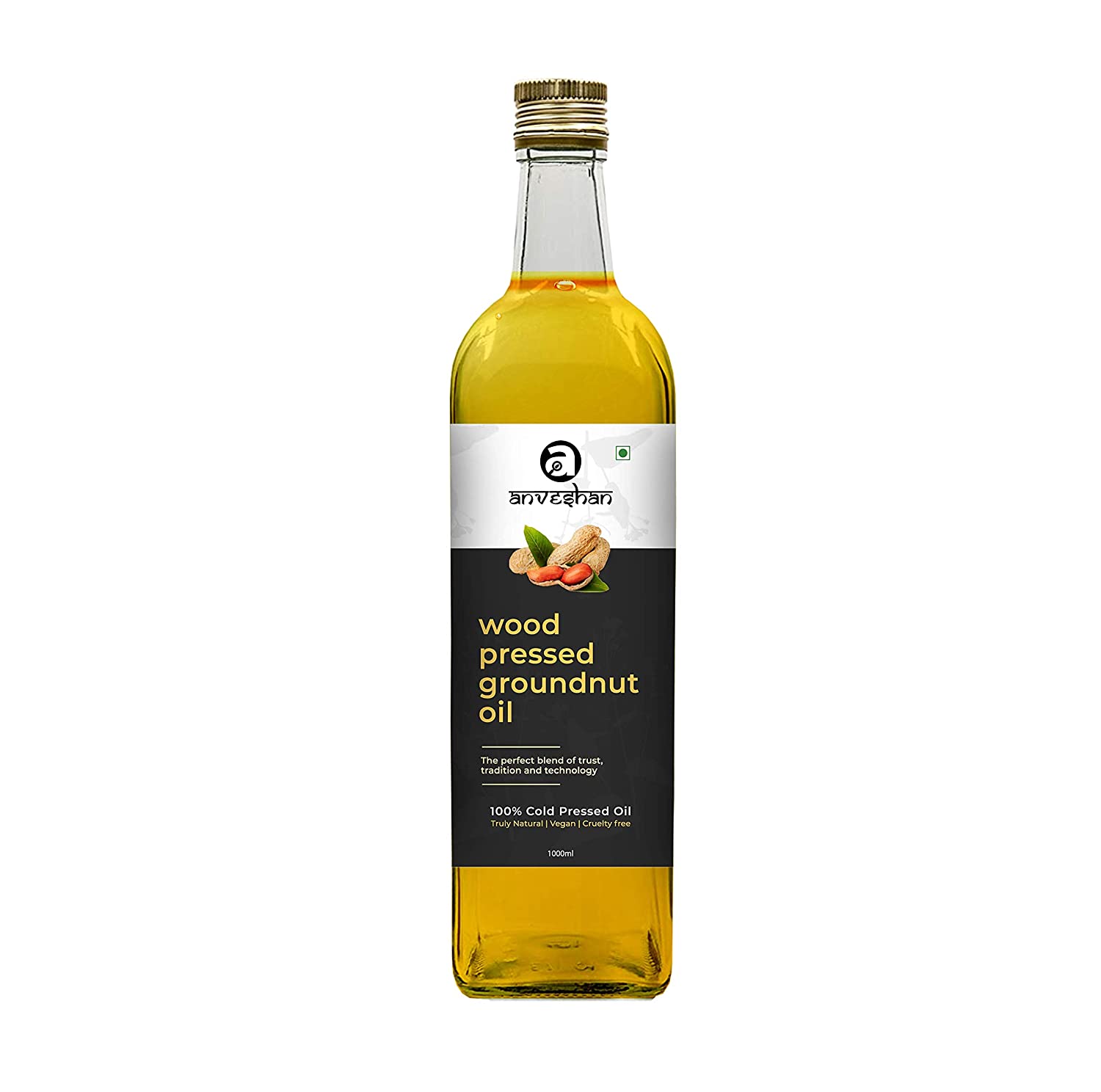 Wood Pressed Groundnut Oil 1