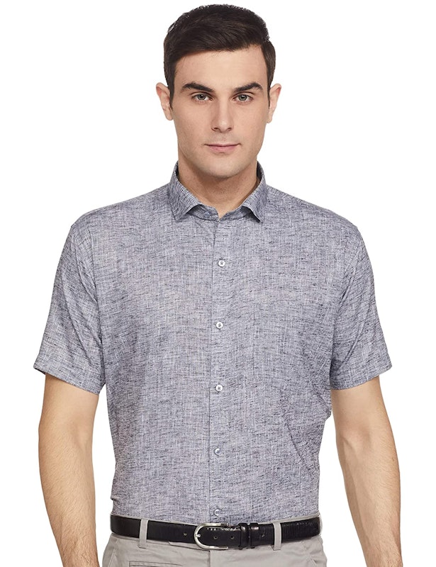 Cotton Linen Formal Half Sleeves Shirt 1