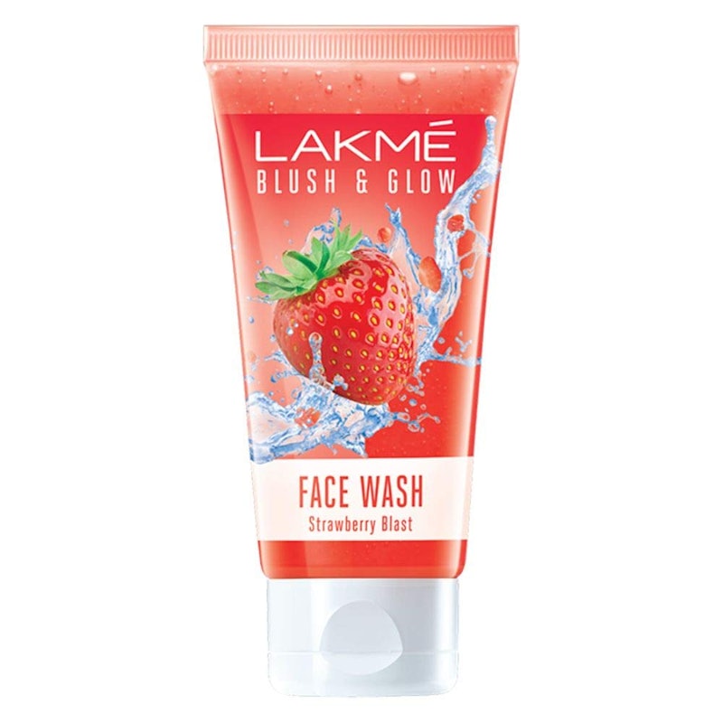 Blush & Glow Strawberry Freshness Gel Face Wash With Strawberry Extracts, 100 g 1