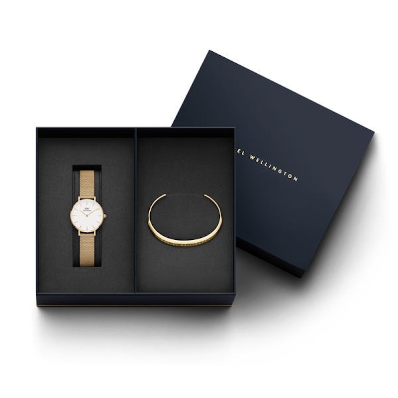 Women Petite Melrose Watch & Classic Bracelet Gift Set 1