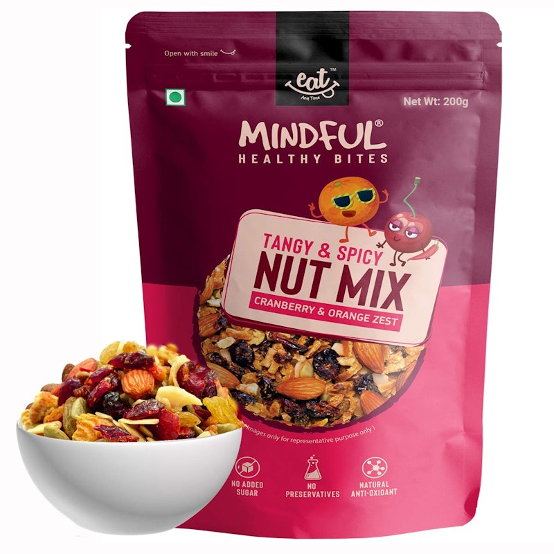 Nut Mix, Cranberry and Orange Zest 1