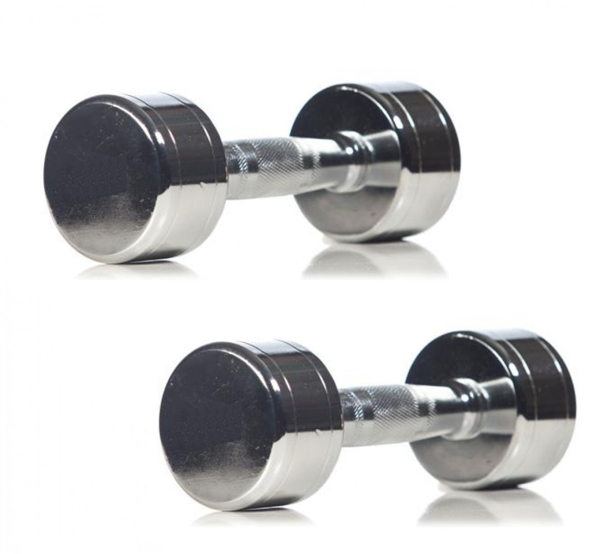 Chrome Dumbbell With Cushion Handles 1