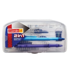 2 in 1 Geometry and Pencil Box Set