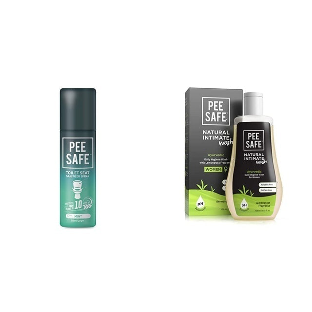 Toilet Seat Sanitizer Spray & Intimate Wash For Women 1