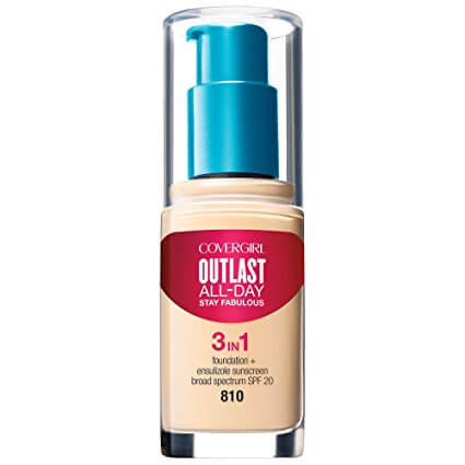 4. Covergirl Outlast Stay Fabulous 3-in-1 Foundation 1
