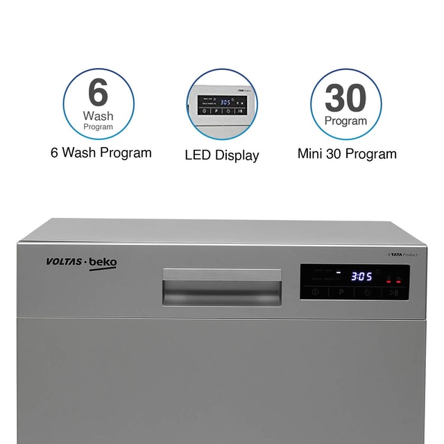 Beko 8 Place Table Top Dishwasher 4