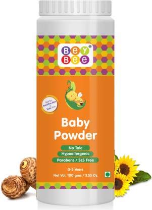 Talc-Free Natural Dusting Baby Powder for New Born Babies 1