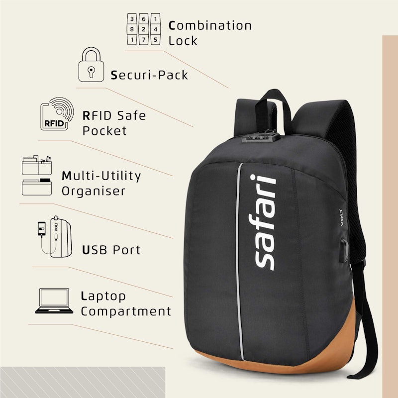 Black Formal/Office/Laptop Backpack 2