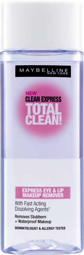 4. Maybelline New York Clean Express Total Clean Makeup Remover 1