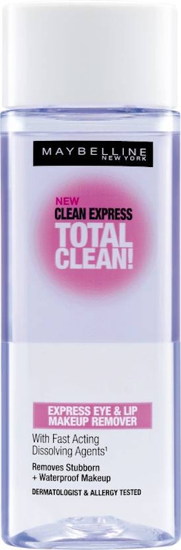 4. Maybelline New York Clean Express Total Clean Makeup Remover 1