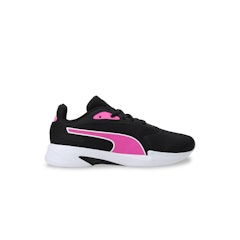 Women Black Mesh Walking Shoes