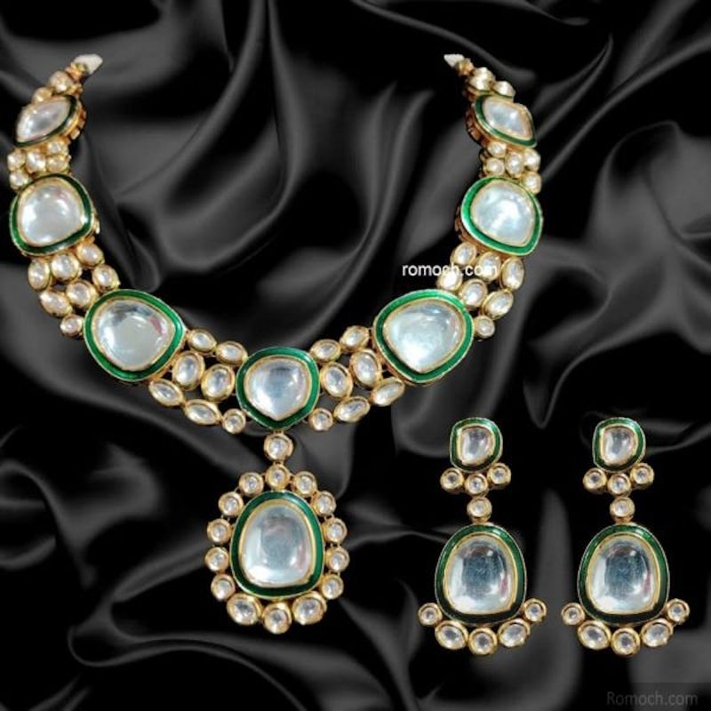 Indian Bridal Uncut Vilandi Kundan 1